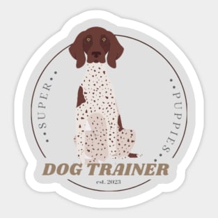 Dog Trainer German Short-haired Pointer Sticker